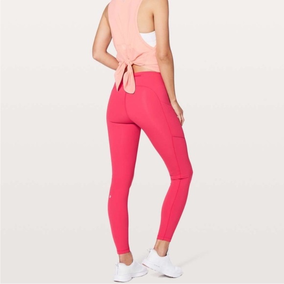 Lululemon • speed up tight full on luxtreme 28” legging fuchsia pink sz 8 - Picture 3 of 14